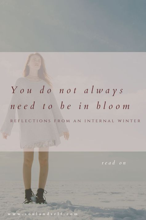 When we have been in these extrinsically focused states of masculine achievement and outward performance for many years (often many decades), there is a natural re-balancing that our feminine hearts yearn to soften into. When we have been culturally entranced into a state of perpetual ‘summer’, we naturally seek to regain the internal nourishment of inner winter, of the feminine, of the yin energies that we have lost... read more via blog 🍂 feminine energy | softening | yin | inner winter Yin Quotes, End Of Year Quotes, Internal Beauty, Feminine Nature, Yin Energy, Divine Feminine Goddess, Winter Reads, Energy Quotes, Soul Healing