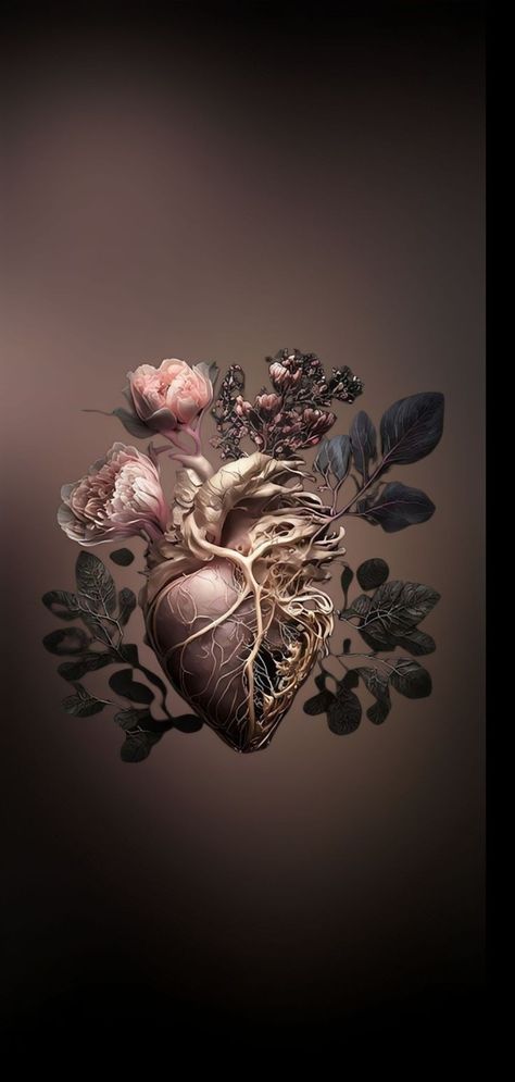 Anatomical Heart Art, A Human Heart, Heart Exploding, Abstract Concept, Pretty Phone Wallpaper, Medical Art, Anatomical Heart, Iphone Wallpaper Photos, Human Heart