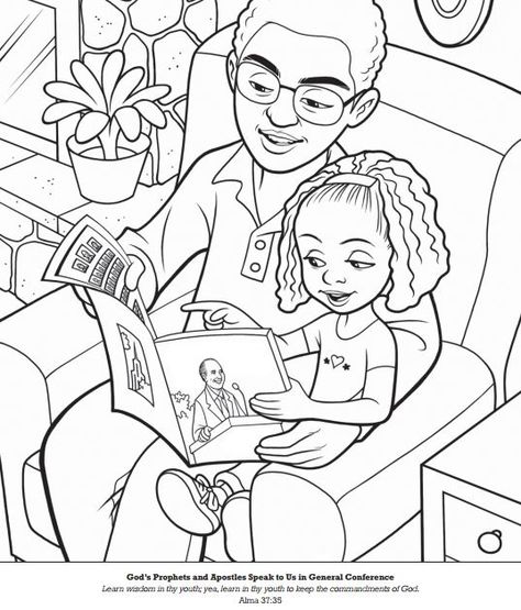 20 General Conference Activities for Kids (she: Mariah) Daughter Coloring Pages, General Conference Activities For Kids, Lds General Conference Activities, Conference Activities, General Conference Activities, Coloring Pages Ideas, Teach Family, Daddy And Daughter, Stencils For Kids