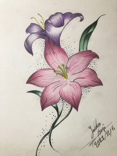 A Flower Drawing, Butterfly Leg Tattoos, Arte Aesthetic, Art Mediums, Flower Drawings, Chicano Drawings, Flower Art Drawing, Beautiful Flowers Photos, Horror Tattoo