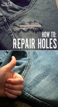 Repairing Clothes, Ruined Clothes, Repair Jeans, Mending Clothes, Creative Money Gifts, Torn Jeans, Visible Mending, Repair Clothes, Pattern Steps