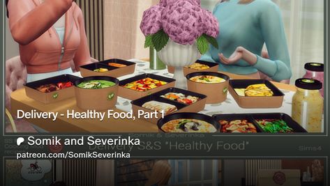 Get more from Somik and Severinka on Patreon Food Sims 4, Breakfast Fruit Salad, Pea Snacks, Breakfast Omelet, Bean And Vegetable Soup, Grilled Tilapia, Oatmeal Porridge, Bean Snacks, Snack Smoothie