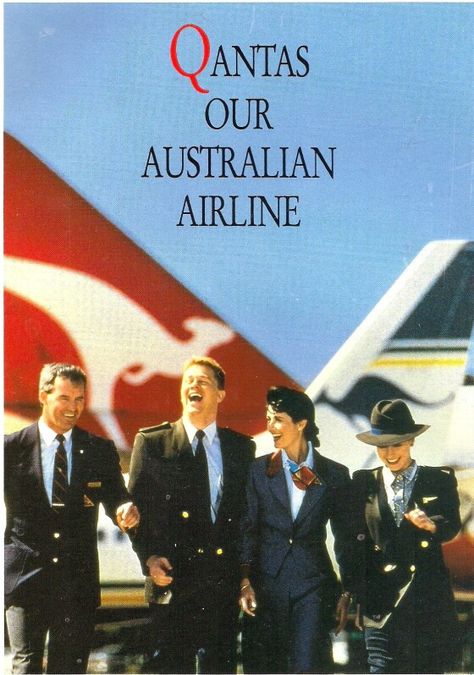 Qantas Airlines, Australian Airlines, Vintage Airline Posters, Vintage Airline, Airline Logo, International Airlines, Best Airlines, Frequent Flyer, Jet Age