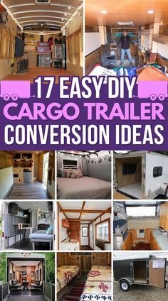 Convert your cargo trailer into a cozy living space with these clever ideas. Perfect for your next adventure! Converted Trailer To Camper, Cargo Trailer Camper Conversion Ideas, Cargo Trailer Shelving Ideas, Trailer Conversion To Camper, Cargo Trailer Camping, Trailer Conversion Ideas, Diy Cargo Trailer, Converted Cargo Trailer, Trailer Shelving