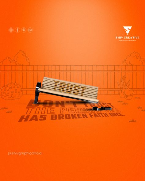 Trust | Social Media Post | Shiv Creative #trust #trustpost #tustads #happytrust #socialmediaads #socialmediapost #brand #budget2023 #brandidentity #creativepost #socialmediapost #branding #brandingpost #socialmediabranding #shivcreative #shivgraphicdesigner Carpet Social Media Design, Conceptual Ads, Orange Inspiration, Creative Advertisement, Digital Advertising Design, Ads Creative Advertising Ideas, Dark Art Photography, Social Media Advertising Design, Architecture Design Sketch