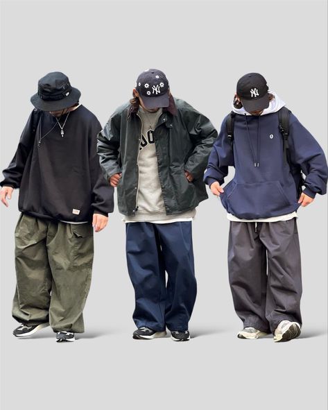 Japanese 90s Fashion Men, Japan Fashion Street Men, Hiphop Outfit Men, Hiphop Style Outfits, Tokyo Fashion Men, Japanese 90s Fashion, Japanese Street Fashion Men, Japan Outfits, Hiphop Streetwear