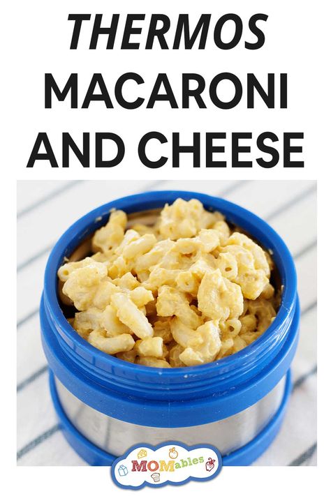 This thermos macaroni and cheese is a winner with the kids, and I'll show you how to pack it so everything stays hot until lunchtime! Thermos Lunch Ideas, Veggie Cups, Teriyaki Chicken And Rice, Stovetop Mac And Cheese, Baked Lasagna, Easy Macaroni, Creamy Macaroni And Cheese, Deli Turkey, Mac Cheese Recipes