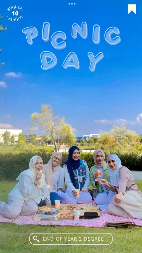 Picnic day Picnic Poster Design, Picnic Captions, Creative Insta Story, Ig Typography, Story Typography, Story Filters, Typography Ideas, Picnic Day, Story Aesthetic