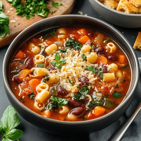 Gluten Free Minestrone Soup, Gluten Free Minestrone, Ministroni Soup Recipe, Gluten Free Noodles Recipe, Gluten Free Veggies, Free Noodles, Gluten Free Entrees, Minestrone Soup Recipe, Gluten Free Noodles