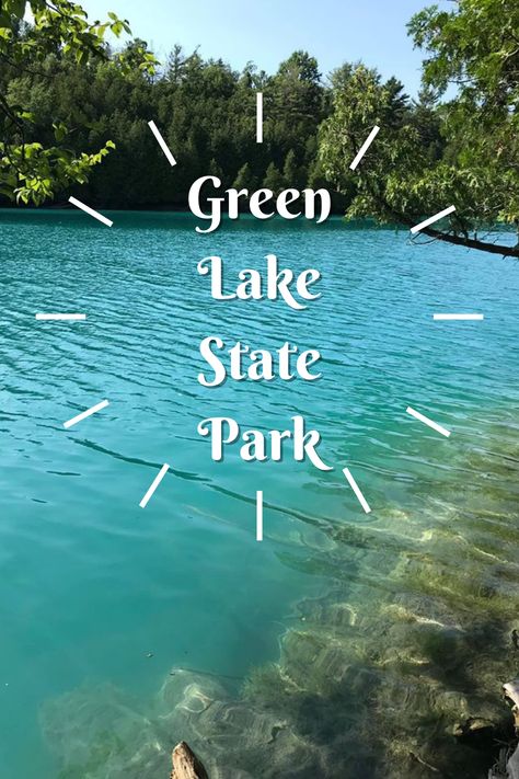 We had heard a lot about Green Lake State Park before we visited, most especially the unique blue-green water. Of course, I always assumed that these accounts were somewhat exaggerated. I was excited to see that Green Lake State Park was everything it was promised to be. Green Lakes State Park New York, Ny Travel, New York State Parks, Rv Destination, Tandem Kayaking, Round Lake, Bad Knees, Ny Trip, Cabin Camping