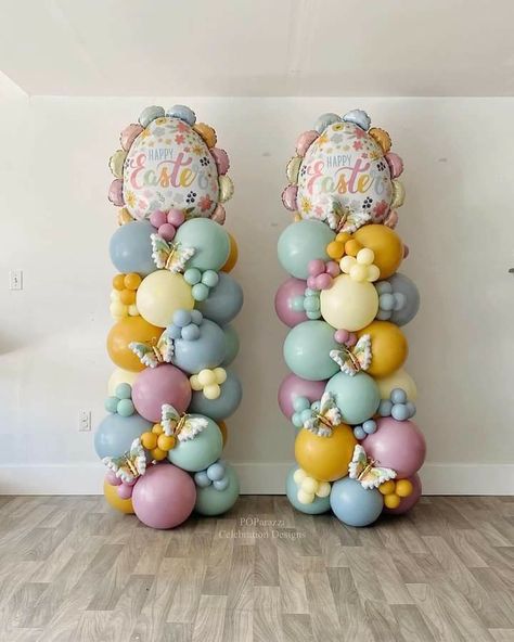 Easter Balloon Decor, Balloon Designs, Balloon Decorations, Your Soul, I Am Happy, Event Decor, My Heart, Balloons, Easter