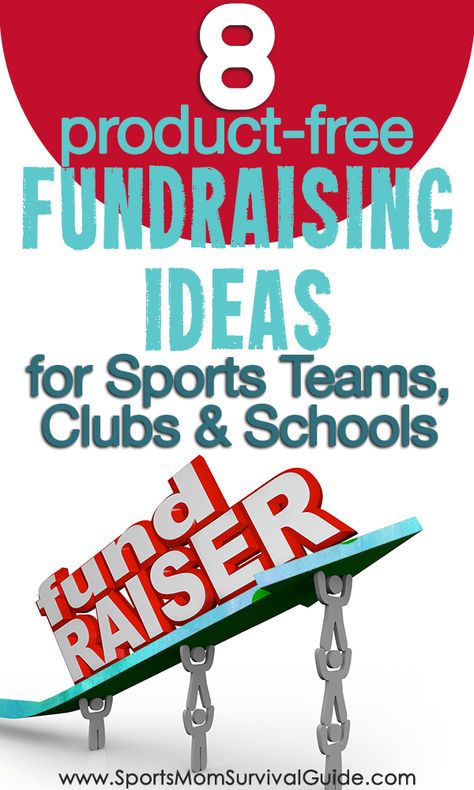 Tired selling stuff for fundraisers? Try a Product-Free Fundraising idea with your sports team, club or school. Booster Club Fundraisers Sports, Easy Fundraiser Ideas School Fundraisers, Football Team Fundraiser Ideas, High School Booster Club Ideas, Booster Fundraising Ideas, Sports Team Fundraisers, Sports Booster Club Ideas, Football Booster Club Fundraisers, Fundraiser Ideas For Dance Team