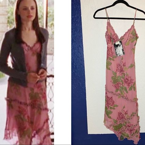 Betsy Johnson Dress Ft. on Gilmore Girls Betsey Johnson Milkmaid Dress, Rory Gilmore Graduation Dress, Rory Gilmore Graduation, Graduation Day Dress, Besty Johnson, Vintage Betsey Johnson, Fits Inspo, Liz Lisa, Betsey Johnson Dresses