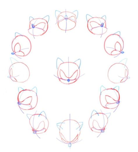 Sonic Character Reference, Sonic Facing Forward, Sonic Oc Tutorial, Rubber Horse Art Style, Sonic The Hedgehog Drawing Reference, Shadow The Hedgehog Tutorial, Sonic The Hedgehog Art Style, Sonic Head Reference, Sonic Front Facing