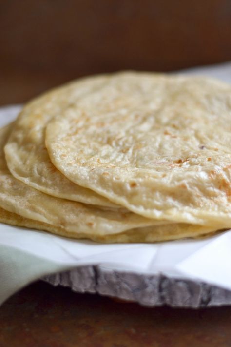 Whole Wheat Tortilla Recipe, Wheat Tortilla Recipe, Flour Tortillas Recipe, Tortillas Recipe, Homemade Flour, Recipes With Flour Tortillas, Homemade Flour Tortillas, Flat Breads, Meatless Recipes