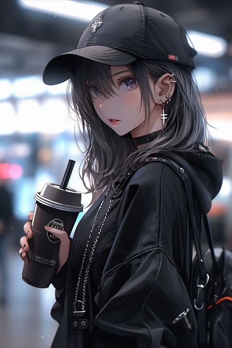 Girl Animes Black, More To Explore, Girl Animes Manga, Girl Animes Wallpapers, Heart Anime Pfp, Popular Female Anime Characters, Anime Girlies Cute, Cute Anime Female, Cute Girl Sticker