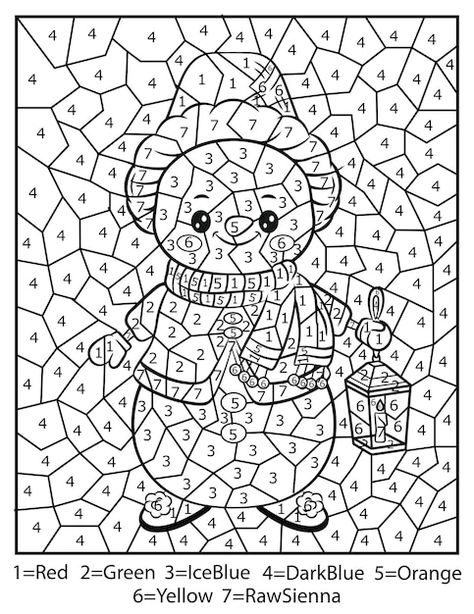 Coloring Pages By Number For Adults, Nativity Color By Number, Christmas Colour By Number, Coloring By Numbers For Adults, Christmas Color By Number Free Printable, Cute Coloring Pages Christmas, Color By Number Christmas, Color By Numbers For Adults, Adult Color By Number