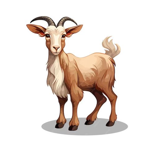 Infuse charm into your designs with our Premium Vector – a cute cartoon goat isolated on a white background! Download now on Freepik and explore over 1 Million Professional Stock Vectors. Elevate your projects with this adorable and trendy illustration. 🐐✨ #CuteGoatVector #IsolatedIllustration #Freepik #VectorArt #AdorableDesign 📸🎨 Goat Cartoon Drawing, Goat Illustration Cute, Goats Illustration, Cute Goat Cartoon, Cute Goat Art, Cartoon Goat, Goat Drawing, Goat Vector, Goat Illustration