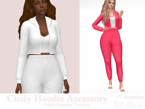 Sims 4 Cc Hoodie Accessory, Moon Accessories, Free Sims 4, Retro Pants, Sims 4 Teen, New Mods, Sims 4 Toddler, Trendy Girl, Sims 4 Cc