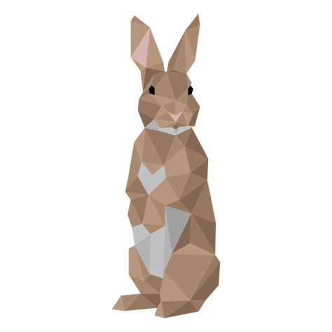 Rabbit ear bunny muzzle low poly #AD , #AFFILIATE, #affiliate, #ear, #poly, #muzzle, #Rabbit Rabbit Fashion, Health Posters, Kids Packaging, Rabbit Run, Wild Rabbit, Polygon Art, Bunny Drawing, Low Poly Art, Geometric Animals