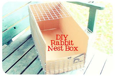 DIY Rabbit Nest Box Tutorial | Bull Rock Barn and Home Rabbit Nesting Box Diy, Rabbit Hacks, Rabbit Nesting Box, Nesting Boxes Diy, Raising Meat Rabbits, Rabbit Breeding, Rabbits For Meat, Diy Rabbit Cage, Rabbit Nest