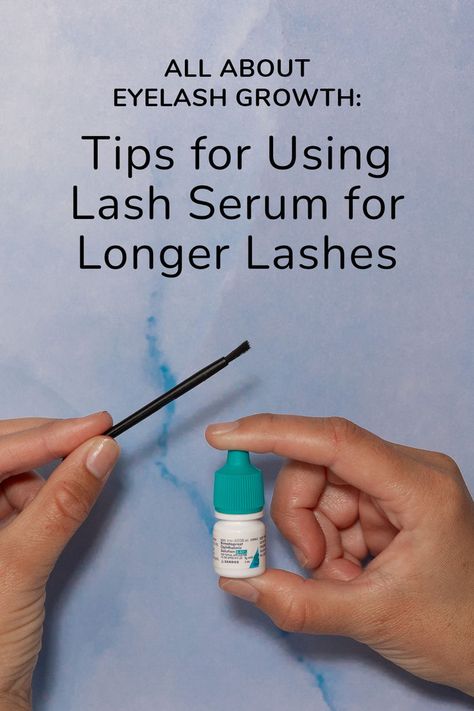 How to Apply Generic Latisse® (Bimatoprost) Eyelash Serum for longer, fuller and darker lashes. Latisse® is FDA approved and clinically proven to produce significant eyelash growth. Studies of Latisse® have shown that users experienced 106% fuller, 25% longer and 18% darker eyelashes after 16 weeks of daily use. Longer Lashes, 16 Weeks, Eyelash Serum, Lash Serum, Eyelash Growth, Long Lashes, Fda Approved, User Experience, Eyelashes