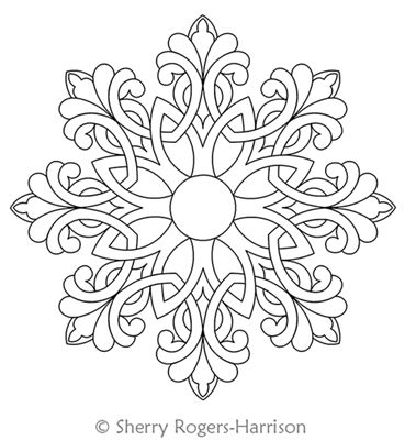 Celtic Snowflake Medallion is a digital pattern designed by Sherry Rogers-Harrison. Available for immediate download! Stitch file types included are: BQM, CQP, DXF, GPF, HQF, IQP, MQR, PAT, PLT, QCC, QLI, SSD, TXT, WMF. Celtic Snowflake, Longarm Quilting Tutorials, Quilting Business, Long Arm Quilting Patterns, Digital Pattern Design, Quilt Studio, Desain Quilling, Longarm Quilting Designs, Quilting Room