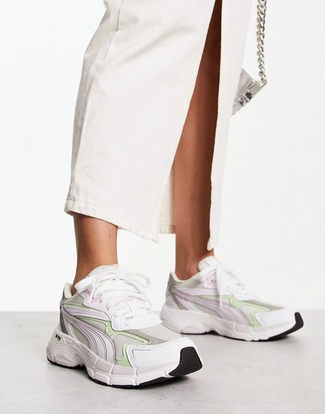 Puma Teveris Nitro Noughties trainers in multi | ASOS Puma Nitro, Puma Teveris Nitro, Skirts Outfits, Outfit Women, Skirt Outfits, Next Day, Order Now, Must Haves, Latest Trends