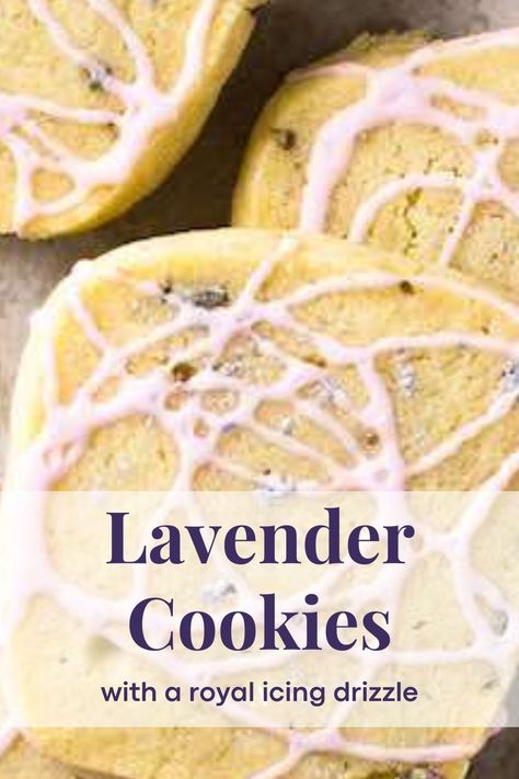 The Best Iced Lavender Cookies Recipe 4 Lavender Cookies Recipe, Lavender Cookie, Lavender Butter, Lavender Dessert, Lavender Cookies, Aphrodisiac Foods, Lavender Recipes, Eat Something, Best Sweets