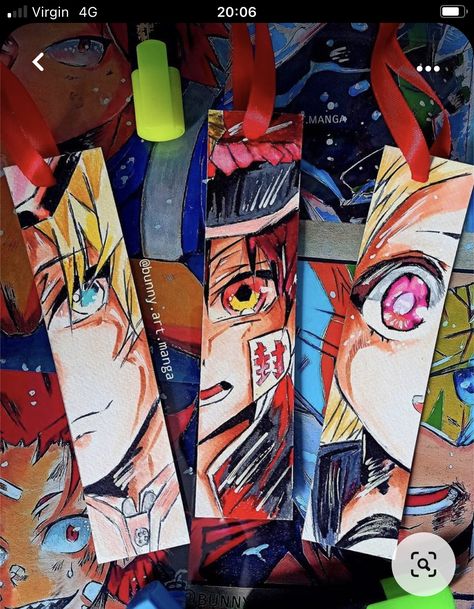 Anime Bookmarks, Cosplay Art, Penanda Buku, Cartoon Drawing Tutorial, Otaku Art, Creative Bookmarks, Animation Art Sketches, Art News, Art Manga