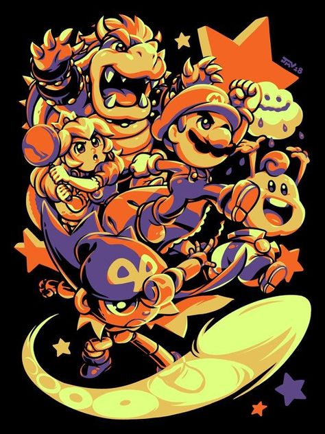 Geno Super Mario Rpg, Super Mario Rpg, Seven Stars, Mario Fan Art, Nintendo Super Smash Bros, Retro Gaming Art, Stars Wallpaper, Game Poster, Super Mario Art