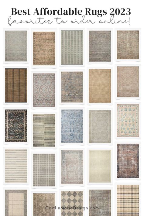 100+ Best Affordable Area Rugs for 2023 - Caitlin Marie Design When To Use Round Rugs, Best Large Area Rugs, Coordinate Rugs Open Floor Plan, How To Coordinate Area Rugs, Rugs For Family Room, Solid Area Rugs In Living Room, Rugs For Under Dining Table, Modern Farmhouse Rugs Dining Room, Using Area Rugs