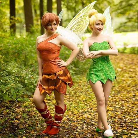 Tink 🔨 and Fawn 🐹 This costume would never be the same magical without amazing wings by @fancyfairyangela! ✨ they are made of some faith,… Tinkerbell Wings Costume, Fawn Disney Fairy Costume, Tinkerbell And Fawn Costume, Tinkerbell Fawn Costume, Fawn Cosplay Tinkerbell, Fawn Halloween Costume Tinkerbell, Fawn Pixie Hollow Costume, Fawn Tinkerbell Costume, Fawn Fairy Costume