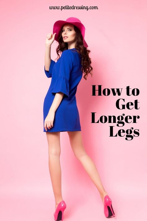 If you are wondering how to get longer legs, I’m about to tell you the easiest way to achieve that!  Getting longer legs might have been what you always wanted, but we all know after certain age our body stops growing.  Although there’s plenty of exercises that claim to make your legs longer, I personally have never tried those and don’t know how effective they are. Plus, it takes time and the results can vary by individuals.  #petite #petitedressing #pants #jeans #longerlegs #legs Short Legs Outfit, Short Legs Long Torso, Swimming Outfits, Legs Outfit, Longer Legs, Flattering Outfits, Fashion Terms, Leg Work, High Waist Fashion