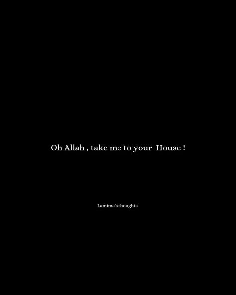 Oh Allah Oh Allah