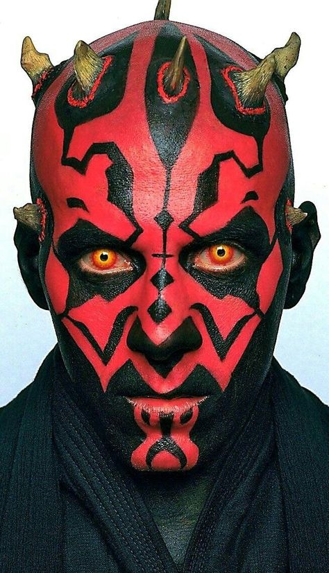 DARTH MAUL Darth Maul Costume Female, Female Darth Maul Cosplay, Darth Maul Makeup Female, Darth Maul Inspired Makeup, Darth Maul Makeup, Sith Lord Makeup, Darth Maul Drawing, Darth Vader Makeup, Darth Maul Fan Art