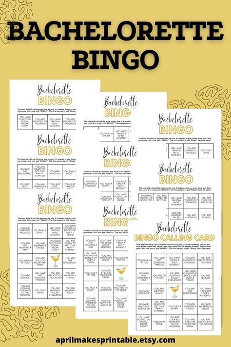 Bingo Ice Breaker, Bachelorette Party Bingo, Bachelorette Bingo, Scottsdale Bachelorette Party, Bachelorette Game, Scottsdale Bachelorette, Bachelorette Games, Ice Breaker, Ice Breakers