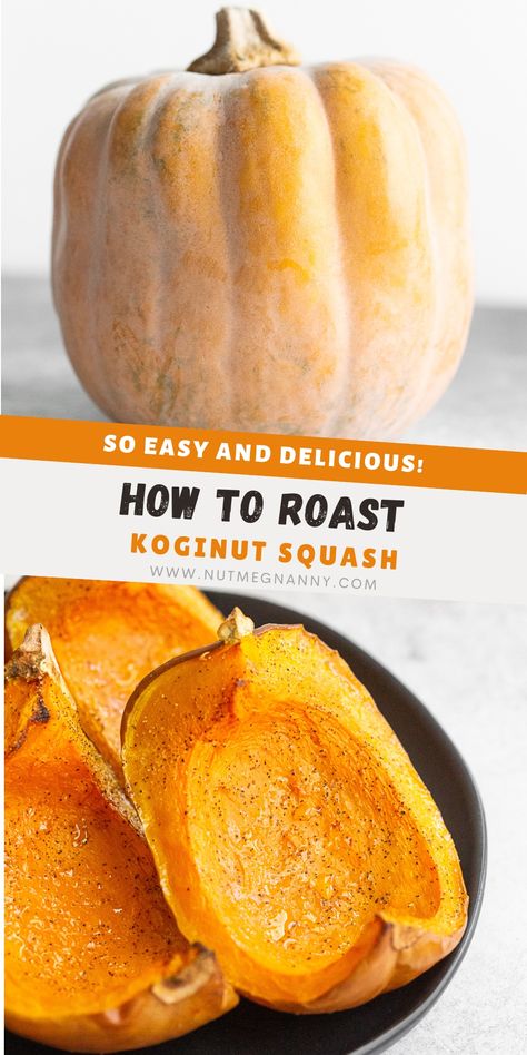 Koginut Squash Recipes, Koginut Squash, Autumn Dinners, Squash In Oven, Kitchen Magick, Veggie Side Dish Recipes, Pumpkin Squash, Hosting Dinner, Potato Vegetable