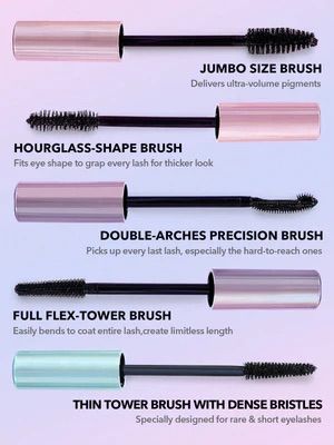 Dry Mascara, Makeup Winter, Curling Mascara, Tubing Mascara, Volumizing Mascara, Winter Y2k, Makeup Party, Mascara Waterproof, Rose Fashion