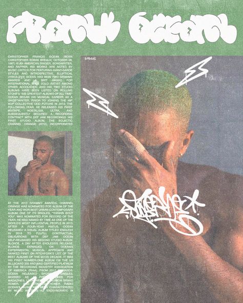 Frank Ocean poster Vintage Frank Ocean Poster, Poster Prints Aesthetic Green, Poster Prints Frank Ocean, Cute Vintage Posters, Frank Ocean Prints, Aesthetic Pictures Green, Frank Ocean Painting, Blond Poster, Frank Ocean Lyrics