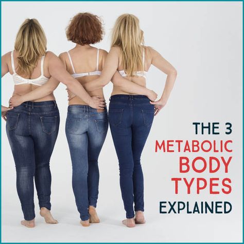 Did you know there are 3 main metabolic types? Discover whether you're an ectomorph, mesomorph, or endomorph and how to eat and workout for your body type. Endomorph Women, Mesomorph Women, Mesomorph Body, Body Type Workout, Metabolic Type, Endomorph Body Type, Metabolic Workouts, Post Workout Nutrition, Body Types Women