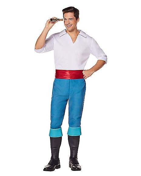 Adult Prince Eric Costume - The Little Mermaid - Spirithalloween.com Disney Men Costumes, Eric Costume, Prince Eric Costume, Couples Halloween Outfits, Prince Eric, Couples Halloween, Diy For Men, Disney Men, Disney Costumes