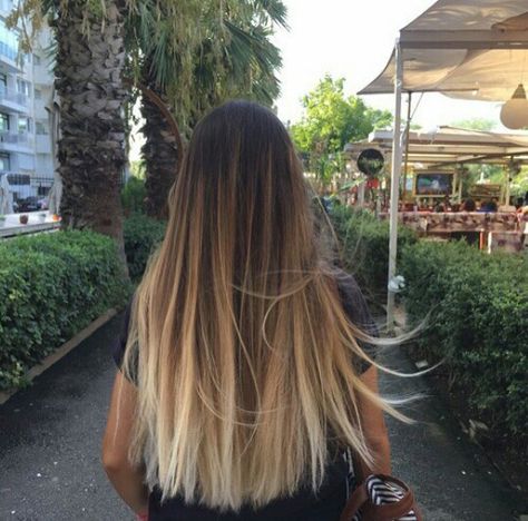 Blonde ombre Pastel Hair Ombre, Brown Ombre Hair Color, Balayage Straight, Hair Shade, Balayage Straight Hair, Natural Brown Hair, Color Hairstyles, Blond Ombre, Balayage Blond