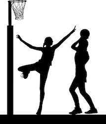 Netball Cartoon, Netball Silhouette, Netball Clipart, Netball Poster, Netball Pictures, Netball Hoop, Laminating Ideas, Bola Jaring, Netball Games