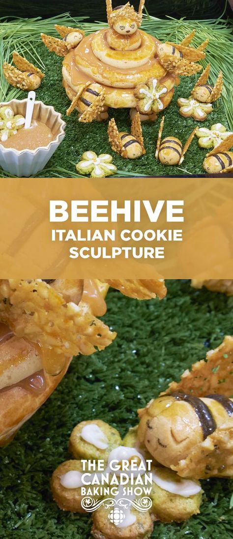 Cookie Sculpture, Natural Sweets, Canadian Baking, Honey Beehive, Honey Caramel, Orange Blossom Honey, Decorating Cakes, British Baking, Black Food