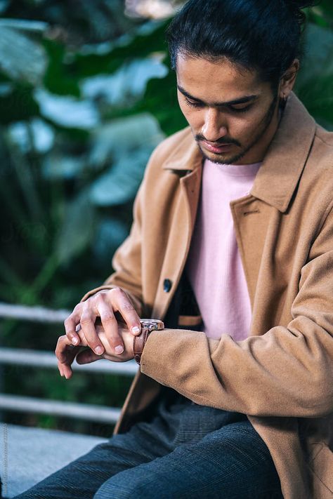 Checking Time Pose, Checking Watch Pose Reference, Checking Watch Pose, Dramatic Poses, Dr Vranjes, Meaningful Art, Male Poses, Men Model, Pose Reference Photo