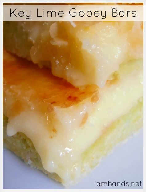 Key Lime Gooey Bars Dessert Bars Recipes Easy, Gooey Bars, Tasha Tudor, Gooey Butter Cake, Lime Recipes, Dessert Bar Recipe, Tudor Style, Bar Cookies, Cake Flavors