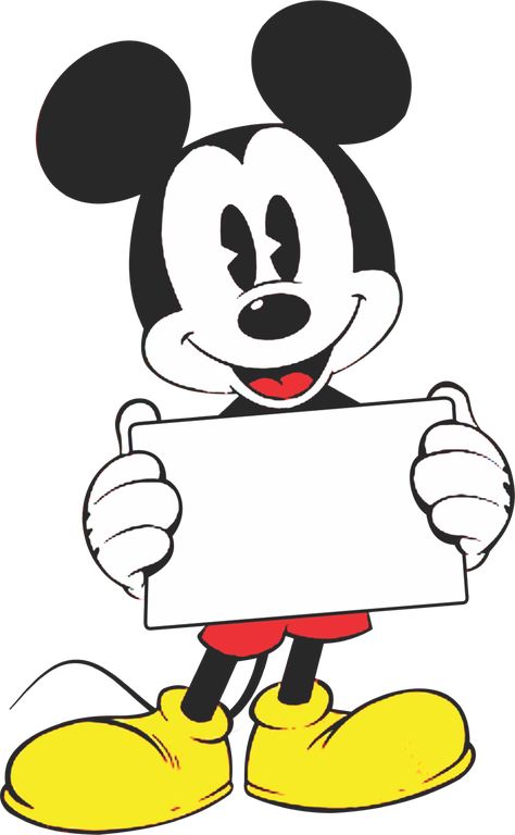 Mickey Mouse Characters Drawings, Mickey Clipart, Mickey Mouse Drawing, Easy Steps To Draw, Γενέθλια Mickey Mouse, Steps To Draw, Cartoon Mickey Mouse, Mickey Mouse Themed Birthday Party, Disney Classroom