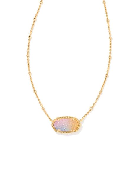 Preppy Accessories, Short Pendant Necklace, Kendra Scott Elisa, Preppy Jewelry, Kendra Scott Necklace, Jewelry Accessories Ideas, Aesthetic Things, Jewelry Essentials, Kendra Scott Jewelry