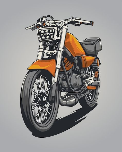 Illustration vector rx king motorcycle v... | Premium Vector #Freepik #vector #motorcyclist #motorcycle #moto-bike #motor-bike Rx King Art, Motorcyclist Art, Freepik Premium Vector, Luxury Bikes, Vector Motor, Motorcycle Vector, Bike Posters, Motor Art, Motorcycle Vintage